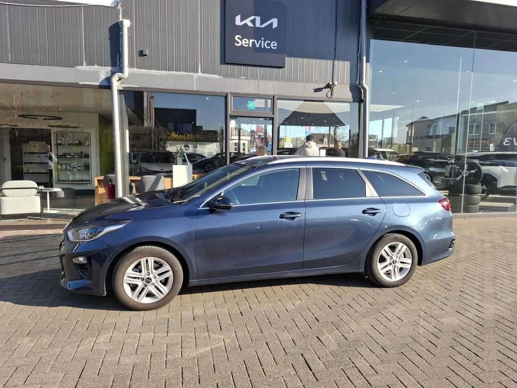 Kia Ceed Sportswagon 1.0 T-GDi More ISG (bj 2019), Gebruikt, Blauw, Bedrijf, Blauw