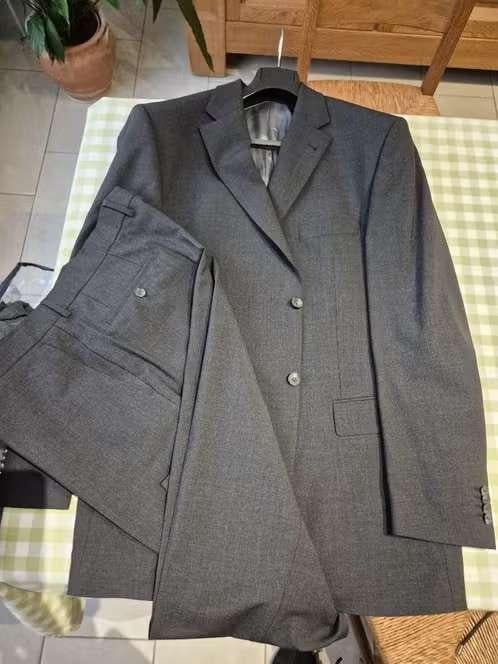 Costume gris foncé pour homme NOBLESSE, Enlèvement ou Envoi, Comme neuf, Taille 56/58 (XL), Gris