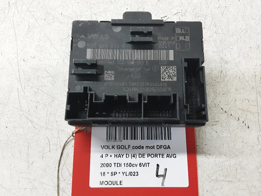 UNITE ELECTRONIQUE Volkswagen Golf VII (AUA) (5Q0959593E), Autos : Pièces & Accessoires, Volkswagen, Mevr. I. Hauben, Utilisé