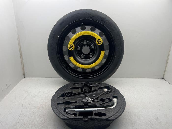 Kit de cric + Roue de secours d'un Seat Leon, Autos : Pièces & Accessoires, Autres pièces automobiles, Seat, Utilisé, 3 mois de garantie