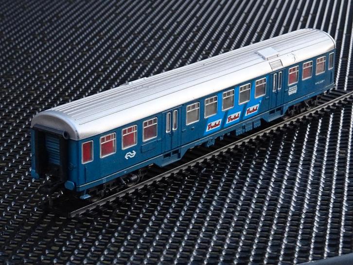 Nederlandse reizigerswagon - Fleischmann - HO, Hobby en Vrije tijd, Modeltreinen | H0, Gebruikt, Wagon, Gelijkstroom, Fleischmann
