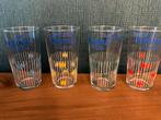 Vintage set limonade glazen Regina Het Sas/ L’ecluse, Verzamelen, Ophalen of Verzenden, Zo goed als nieuw, Frisdrankglas