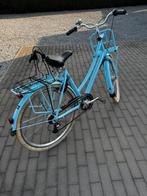 Blauwe venturelli fiets, Fietsen en Brommers, Velgrem, Versnellingen, Zo goed als nieuw, 50 tot 53 cm