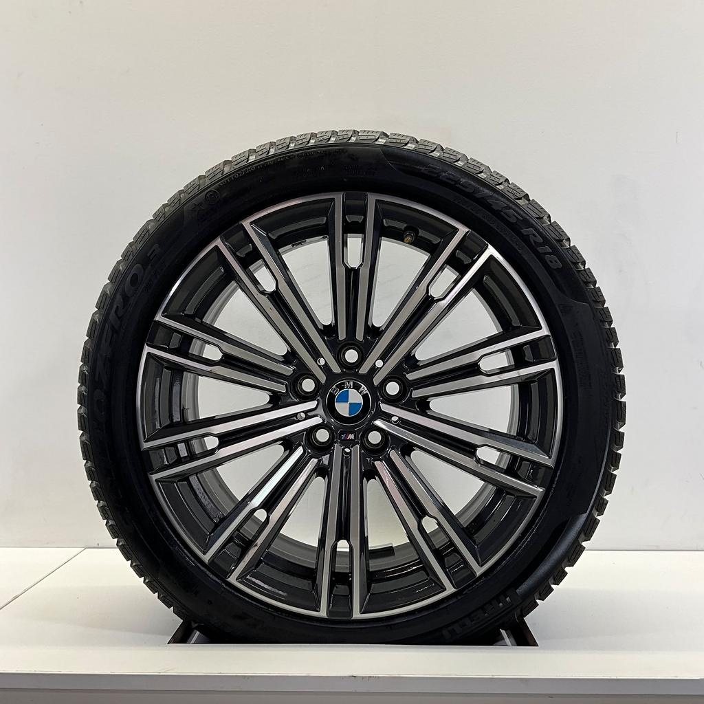 DEMO BMW 2 3 4 SERIE G20 G21 G22 G42 SET VELGEN + WINTERBAND, Auto-onderdelen, 18 inch, Gebruikt, -, -