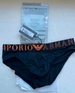 Emporio Armani Microfiber Slip, Kleding | Heren, Ondergoed, Verzenden, Zwart, Slip