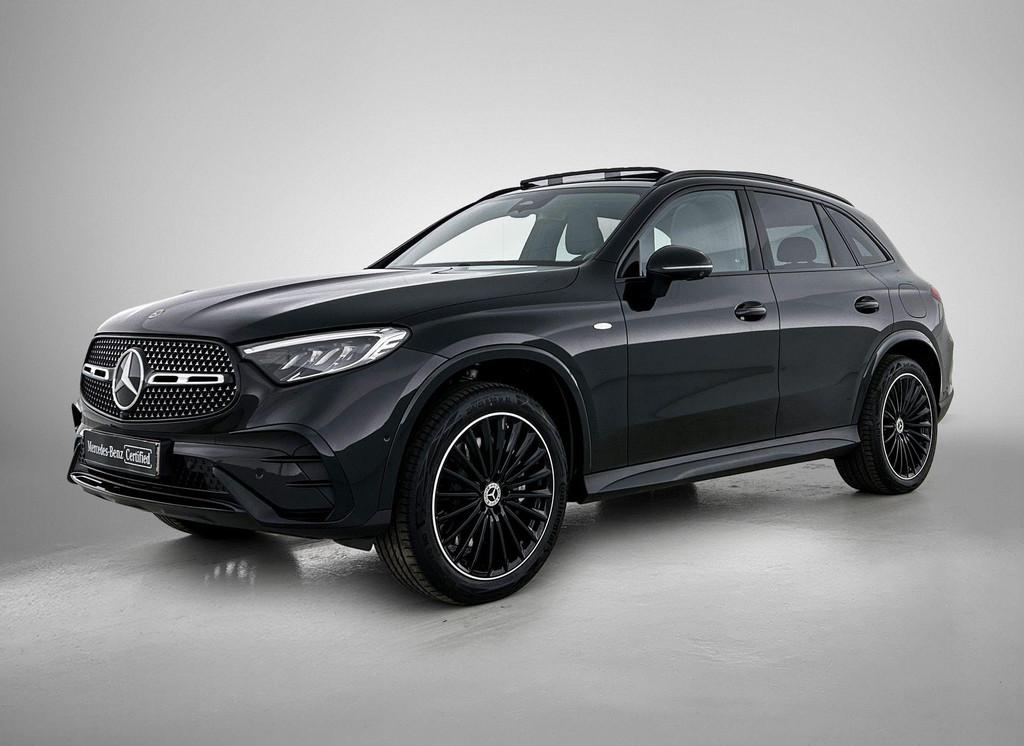 Mercedes-Benz GLC-klasse 300 e 4MATIC SUV AMG Line | Panoram, Auto's, Automaat, Gebruikt, Zwart, 4 cilinders