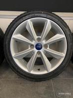 16” originele Ford Fiesta MK6 velgen + winterbanden 4x108, Pneus et Jantes, Pneus hiver, 16 pouces, Véhicule de tourisme