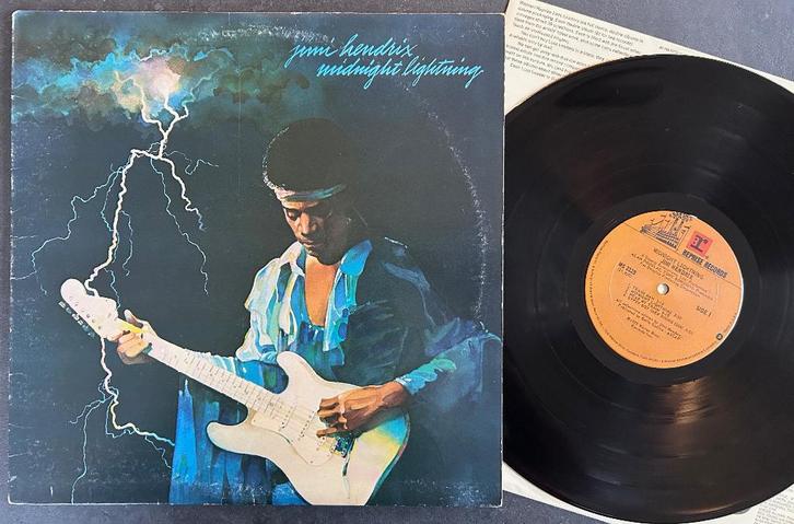 JIMI HENDRIX - Midnight lightning ( LP; USA ), CD & DVD, Vinyles | Rock, Comme neuf, Pop rock, 12 pouces, Envoi