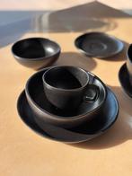 Volledig zwart servies 10 pers., Enlèvement, Comme neuf