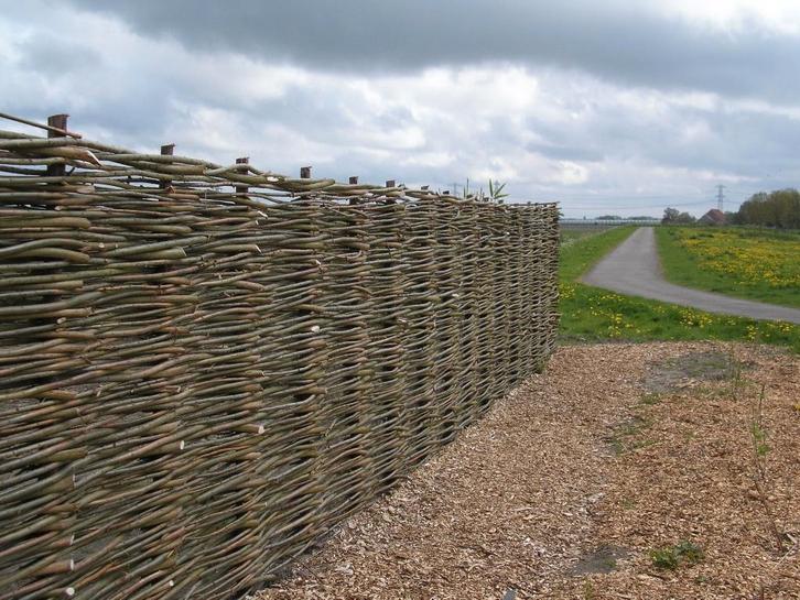 wilgentenenschutting wilgentenen wilgentakken, Tuin en Terras, Schuttingen, Ophalen of Verzenden