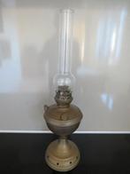 Antieke koperen Olielamp, Ophalen of Verzenden