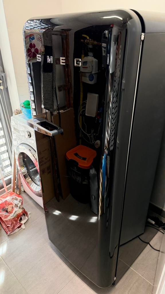 SMEG koelkast type FAB28RBL6, Elektronische apparatuur, Koelkasten en IJskasten, Ophalen, Gebruikt, 200 liter of meer, 140 tot 160 cm