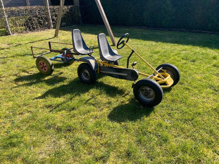 berg gocart, Kinderen en Baby's, Speelgoed | Buiten | Skelters, Gebruikt, Berg, Duozit, Met kar of aanhanger, Ophalen