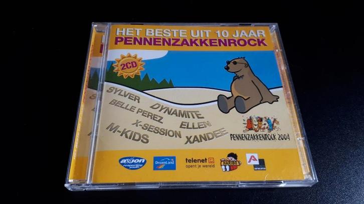 CD - Het Beste uit 10 jaar Pennenzakkenrock - 2004, Cd's en Dvd's, Cd's | Kinderen en Jeugd, Zo goed als nieuw, Muziek, 6 tot 9 jaar