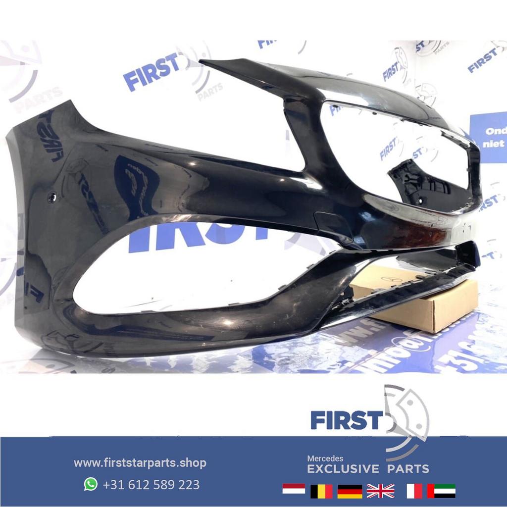 W176 FACELIFT VOORBUMPER ZWART origineel Mercedes A KLASSE 2, Gebruikt, -, Voor, Ophalen of Verzenden