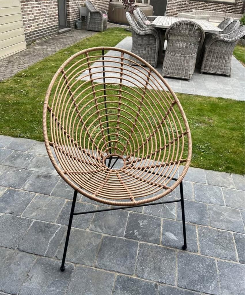 Mooie landelijke relax stoel, Ophalen, Zo goed als nieuw