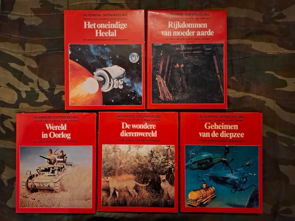 Algemene ontwikkeling 5 boeken pakket, Boeken, Ophalen of Verzenden, Gelezen