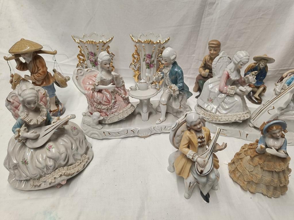 Beeldjes 12 stuks, Collections, Illustrations de cahiers de poésies, Enlèvement