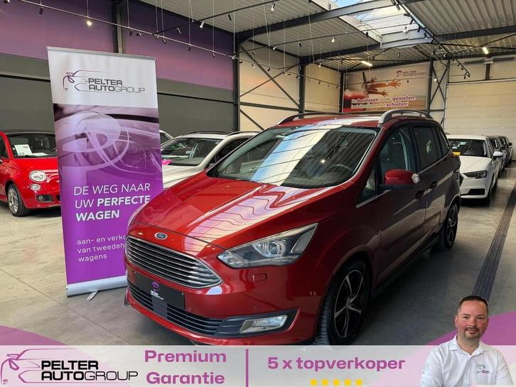 Ford Grand C-Max 2.0TDci Automaat Navi Camera, Autos, Ford, Entreprise, Grand C-Max, ABS, Airbags, Air conditionné, Bluetooth