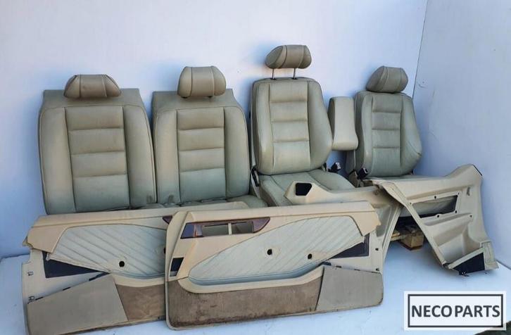 MERCEDES BENZ S KLASSE W126 SEC COUPE STOEL STOELEN BEKLEDIN, Auto-onderdelen, Carrosserie, Bumper, Mercedes-Benz, Gebruikt, Ophalen of Verzenden