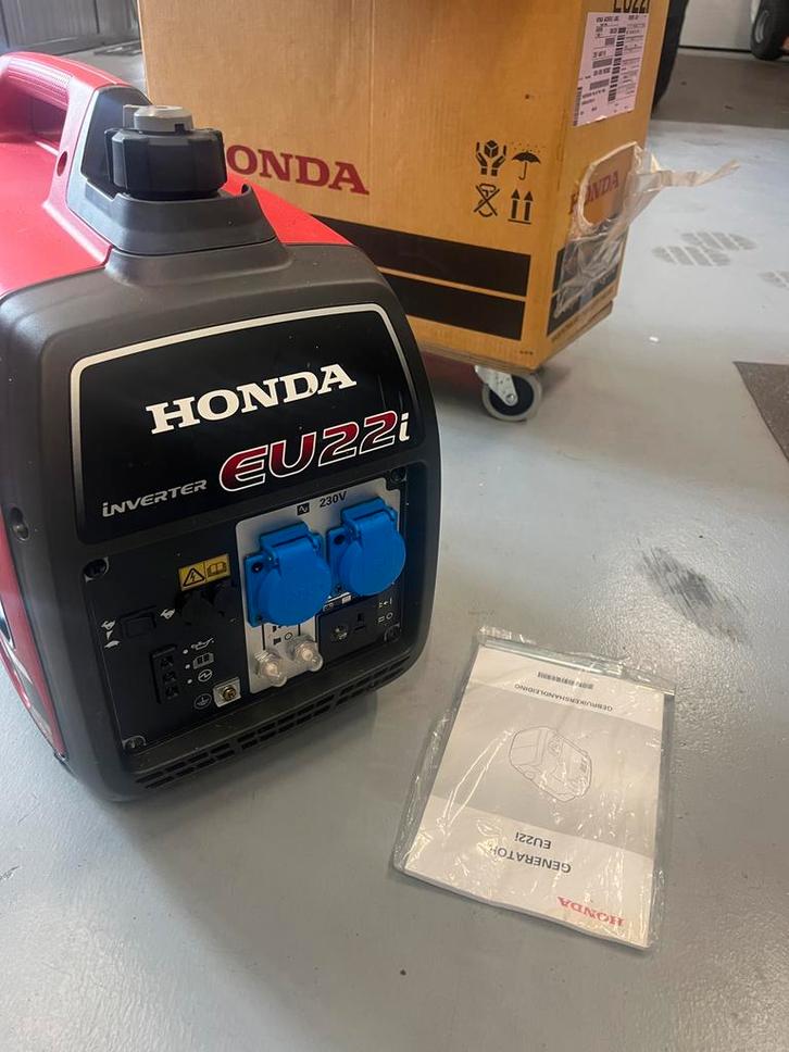 Stroomagegraat honda eu22i, Bricolage & Construction, Générateurs, Comme neuf, Essence, Enlèvement