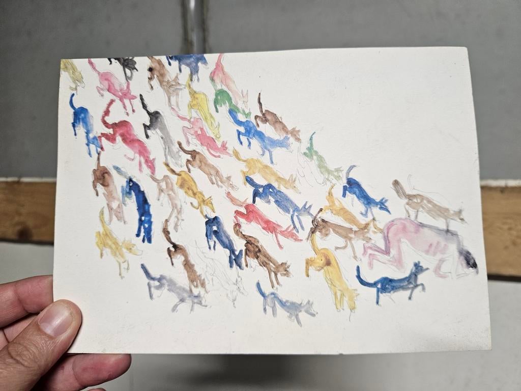 Philippe Vandenberg kaart, Verzenden