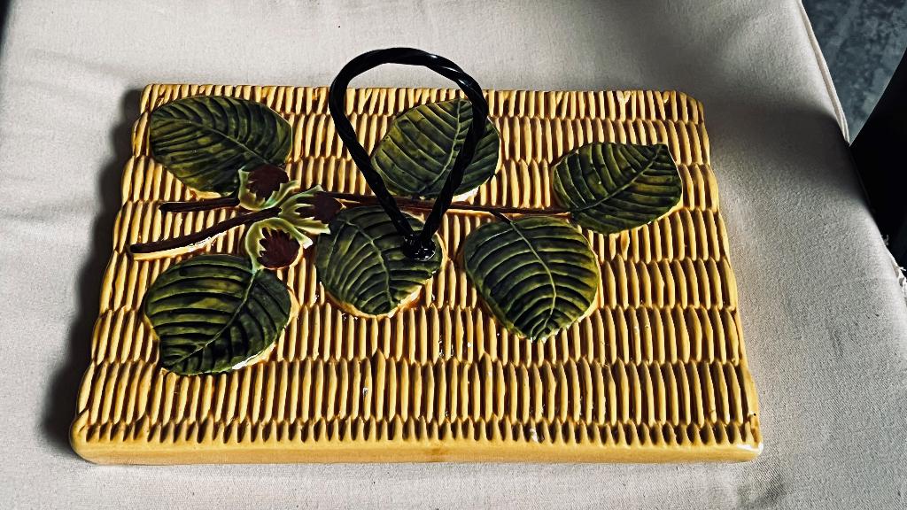 Vintage Vallauris kaas-/taartplank uit 1960, Antiek en Kunst, Ophalen of Verzenden