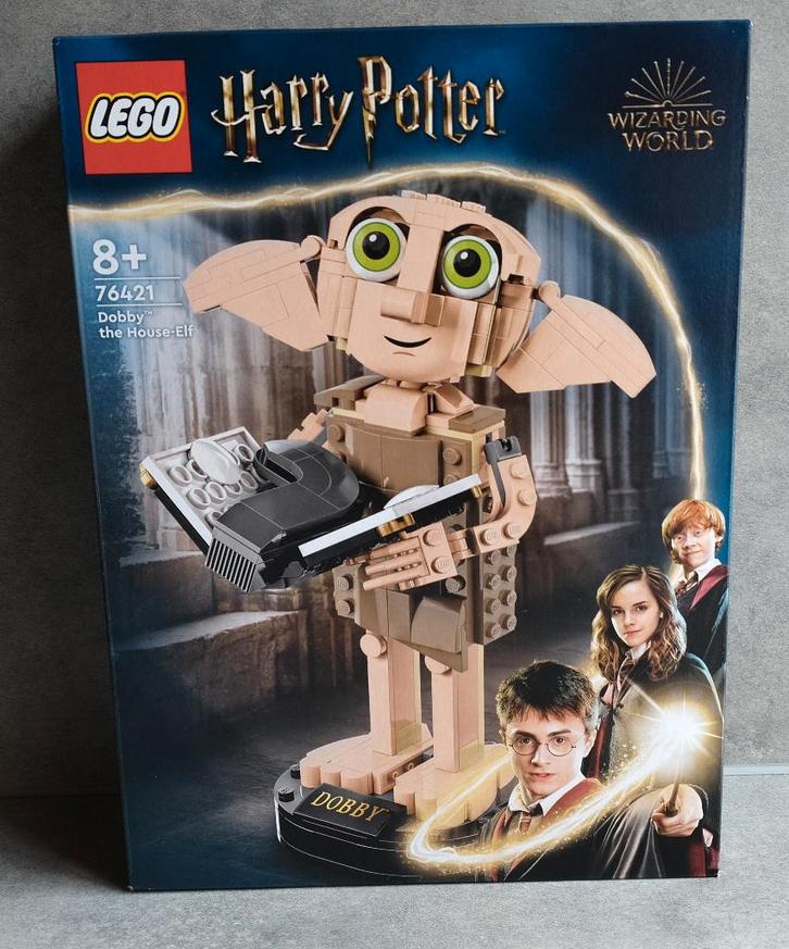 lego harry potter 76421 dobby de huis elf, Kinderen en Baby's, Speelgoed | Duplo en Lego, Nieuw, Lego, Complete set, Harry Potter