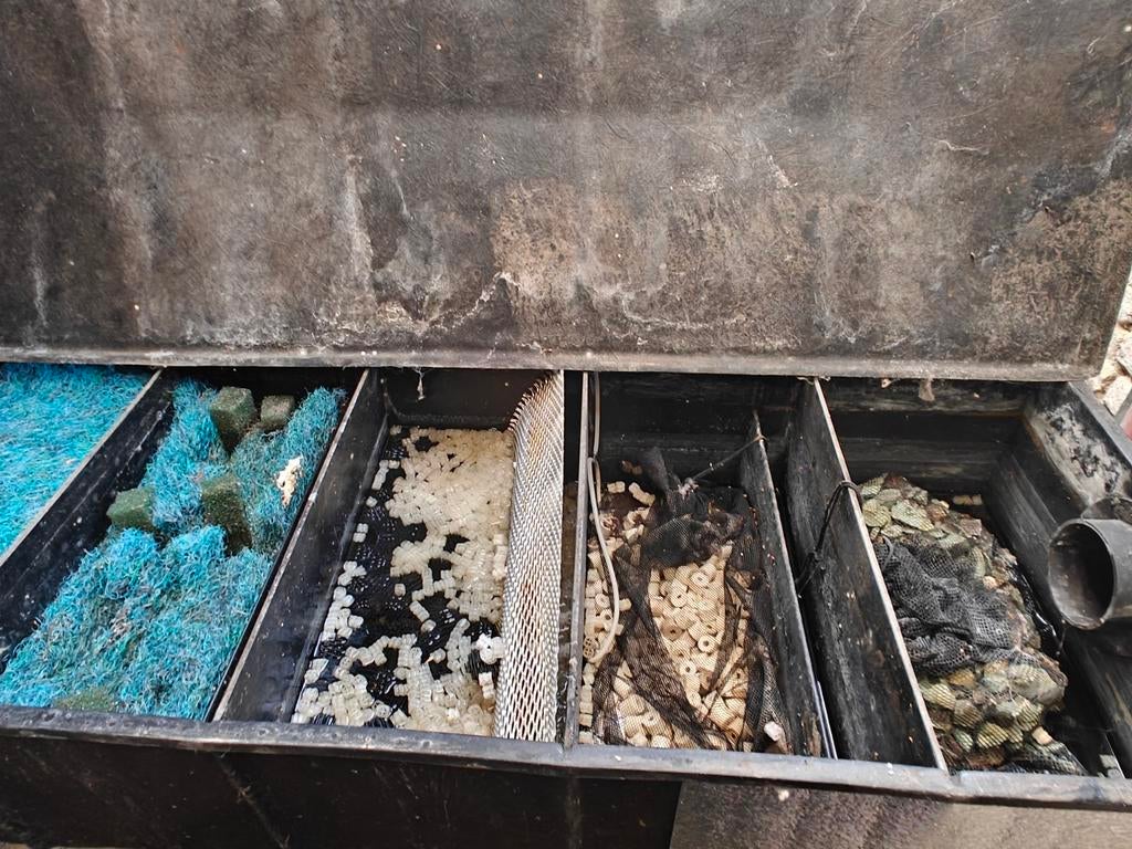 Vijver filter 5 kamers + vortex, Tuin en Terras, Vijver-toebehoren, Ophalen