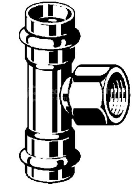 10 x Prestabo SC Contur 18 x ½ x 18 Viega 558 895, Ophalen of Verzenden, Nieuw, Minder dan 400 watt, Overige typen