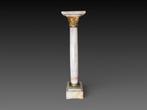 Colonne en marbre rose, 118 x 26 x 26 cm, Enlèvement ou Envoi