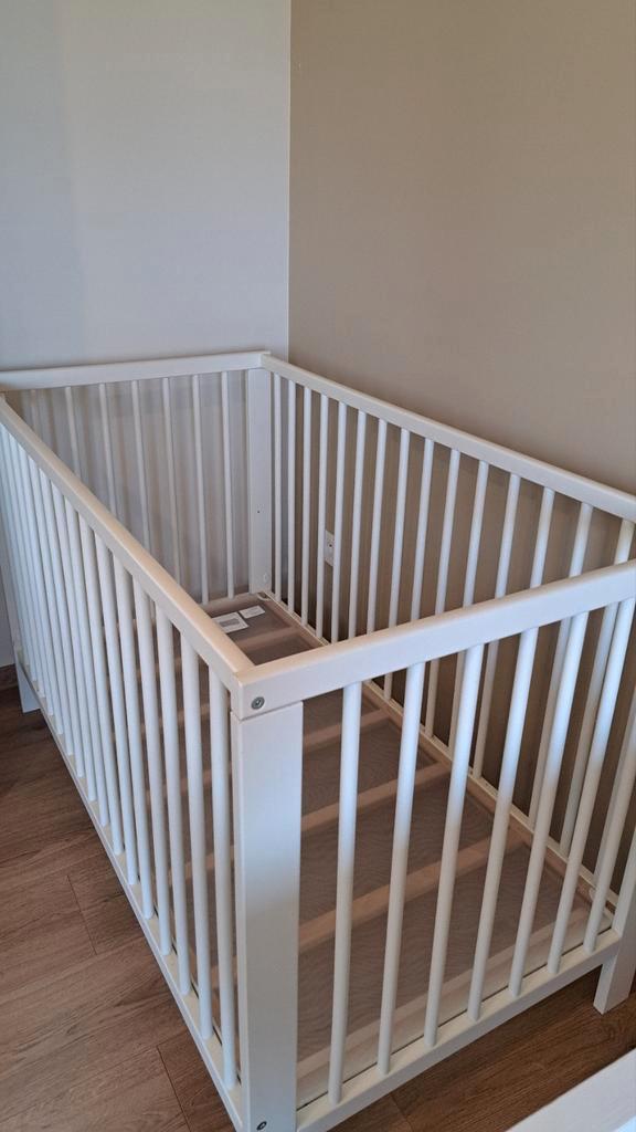 Babybed Gulliver Ikea, Kinderen en Baby's, Babyparken, Gebruikt, Rechthoekig, In hoogte verstelbaar, Ophalen