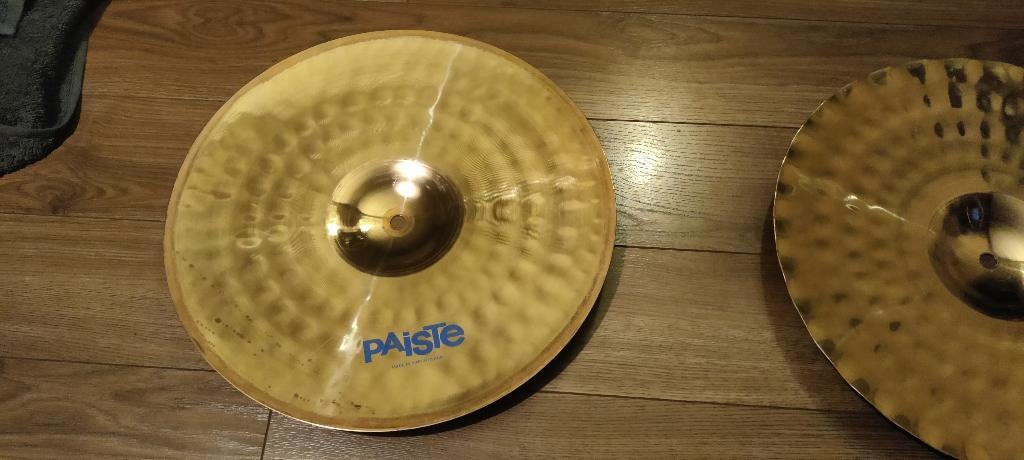 Paiste 14" 2000 Sound Reflections Heavy Hi-Hat Cymbals, Muziek en Instrumenten, Drumstellen en Slagwerk, Zo goed als nieuw, Ophalen
