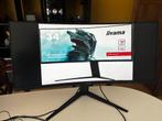 Écran Ultrawide 34" 3440x1440 iiyama, Informatique & Logiciels, Moniteurs, Gaming, Iiyama, Autres résolutions, Ultrawide