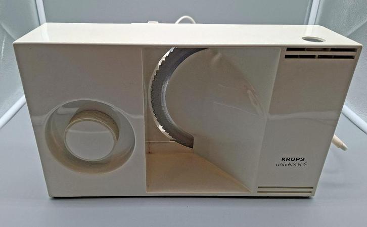 Krups 373 - vintage elektrische broodsnijmachine, Verzamelen, Retro, Witgoed, Ophalen