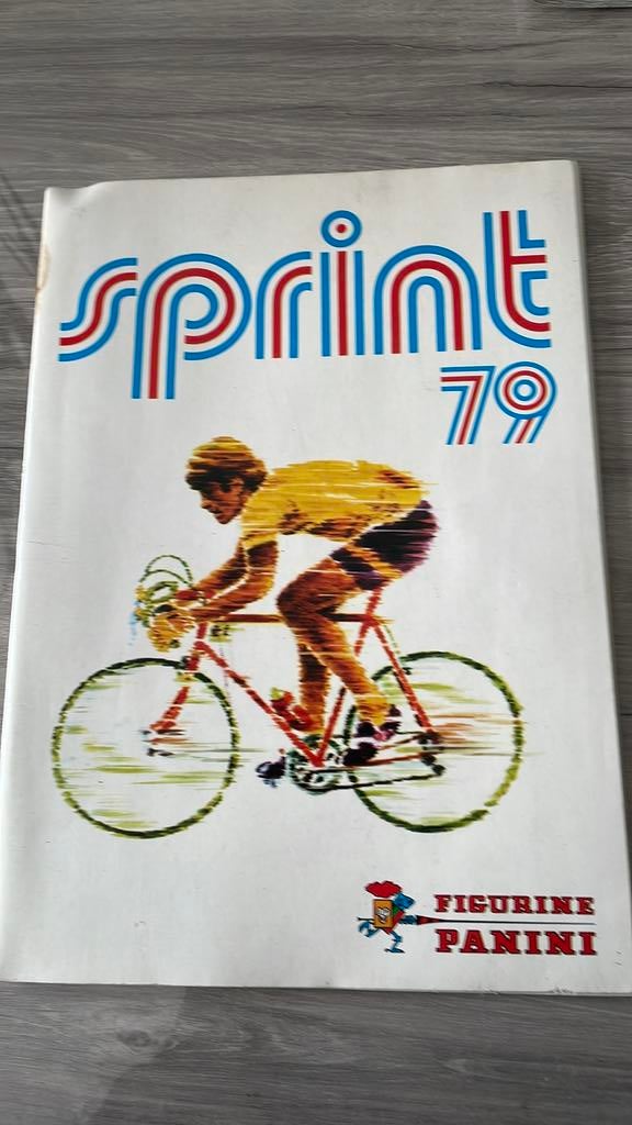 Sprint 79 panini stickerboek., Enlèvement, Comme neuf