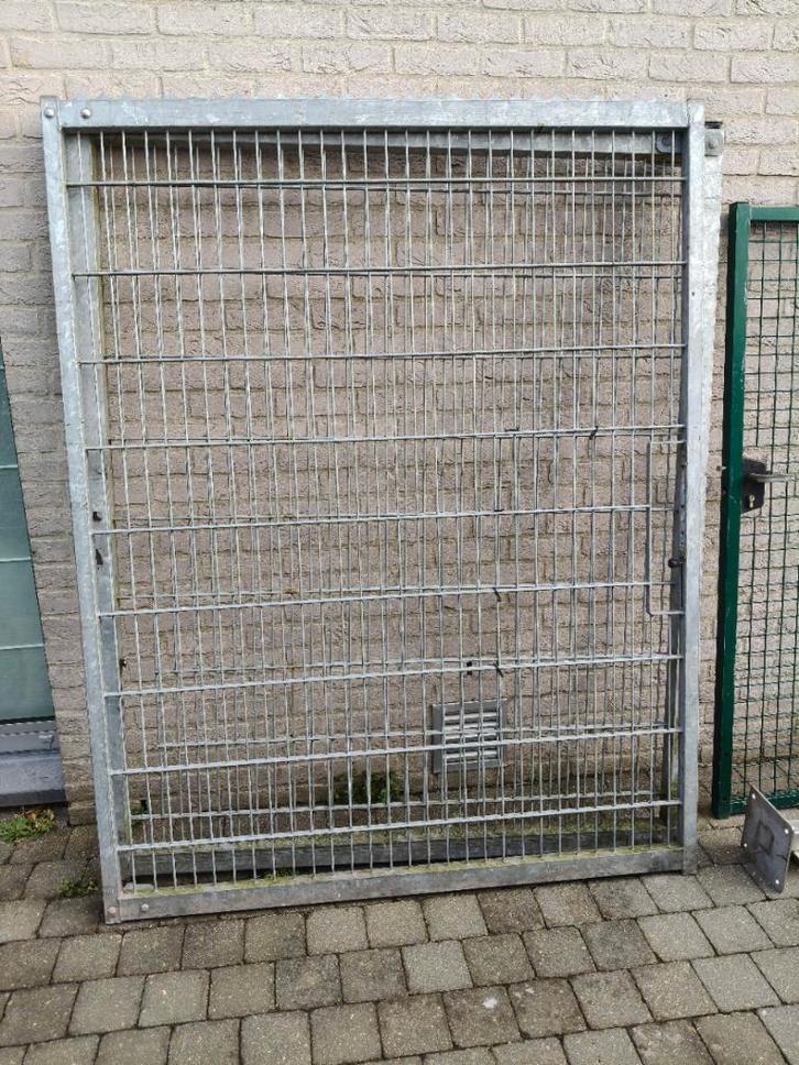 Gegalvaniseerde tuinpoorten spotprijs, Tuin en Terras, Tuinpoorten, Gebruikt, Ophalen