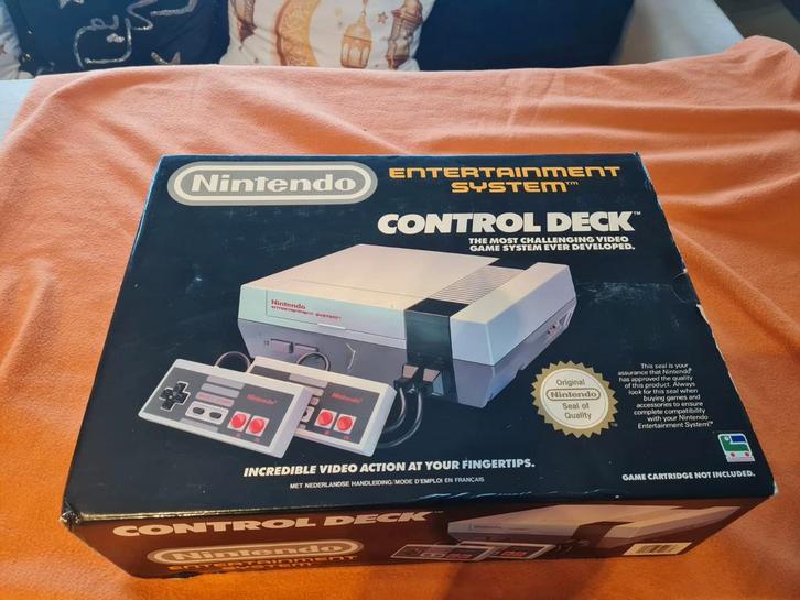 Nintendo NES Console - Uitstekende Staat - Kabels/Zakjes nog, Games en Spelcomputers, Spelcomputers | Nintendo NES, Ophalen