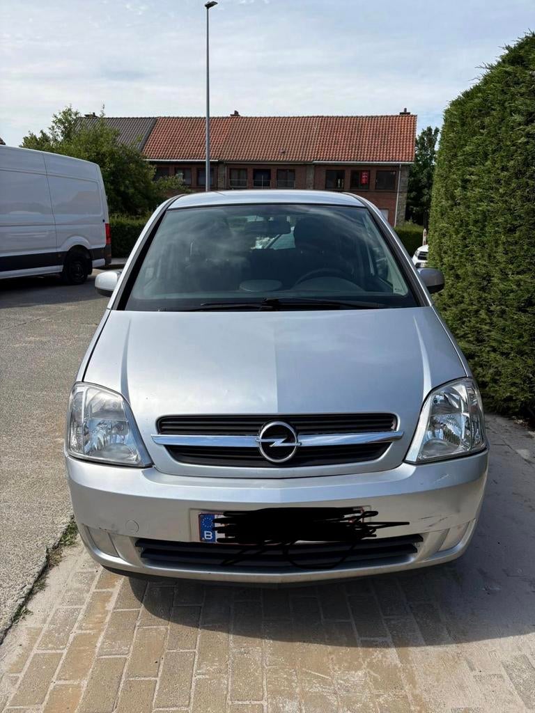 Opel meriva, Auto's, Opel, Meriva, Airconditioning, Parkeersensor, Trekhaak, Benzine, Euro 4, 4 deurs, Automaat, Zilver of Grijs
