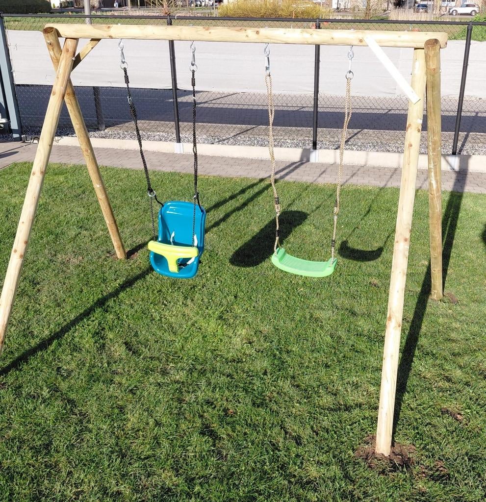 Petite balançoire de jardin + attributs gratuits, Enlèvement
