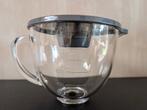 Kitchenaid Mini glazen mengkom, Elektronische apparatuur, Keukenmixers, Ophalen, Zo goed als nieuw, Vaatwasserbestendig, 3 snelheden of meer