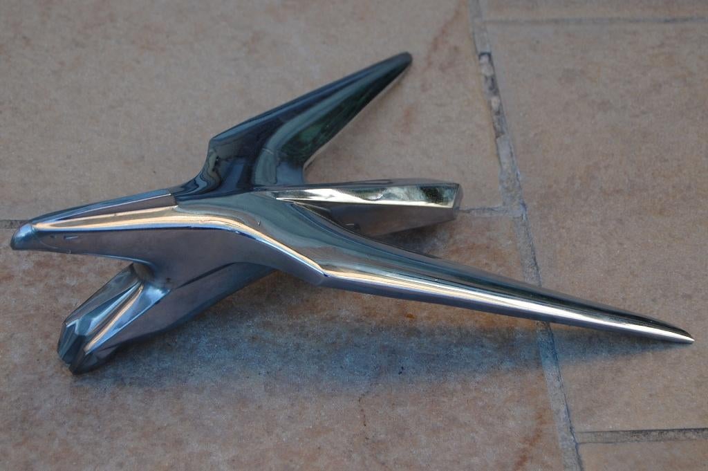 mascotte capot chrysler windsor 1955 usa oldtimer, Enlèvement ou Envoi