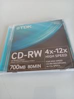 cd ROM 700 Mb rewritable, Herschrijfbaar, Cd, Ophalen of Verzenden, Nieuw