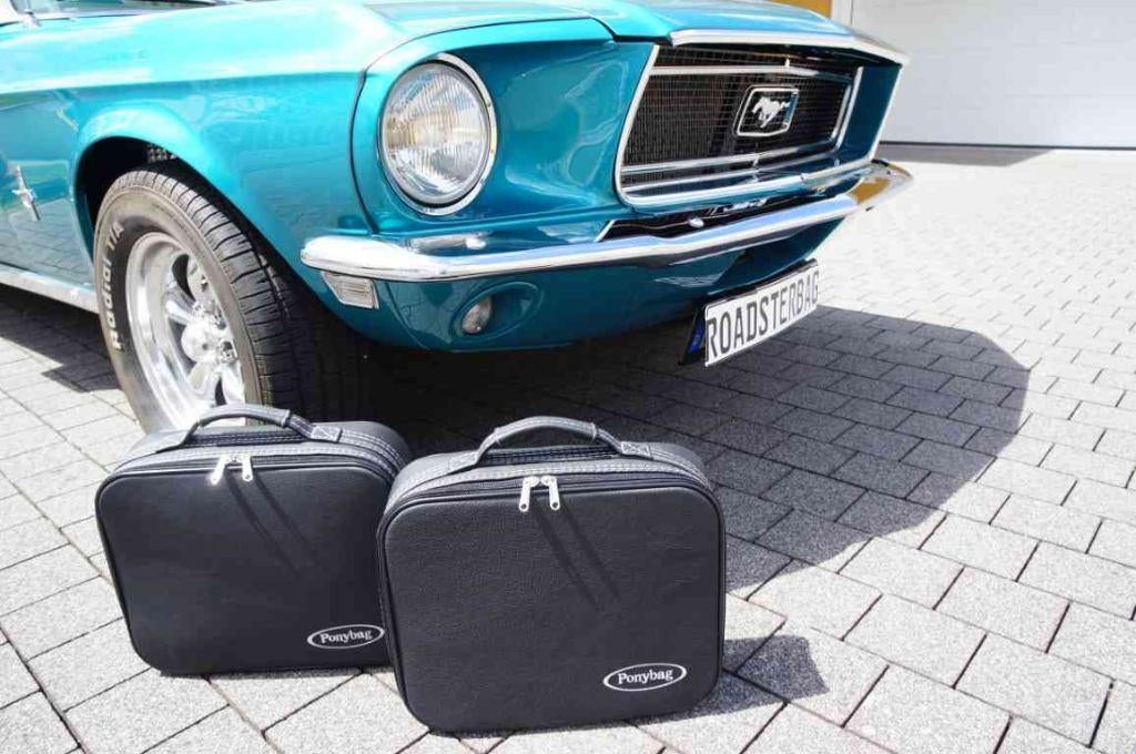 Roadsterbag kofferset/koffer voor Ford Mustang 67-68, Auto diversen, Auto-accessoires, Nieuw, Ophalen of Verzenden