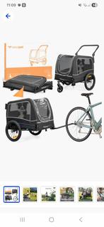 Remorque pliable pour chien Trevopet, Enlèvement, Utilisé