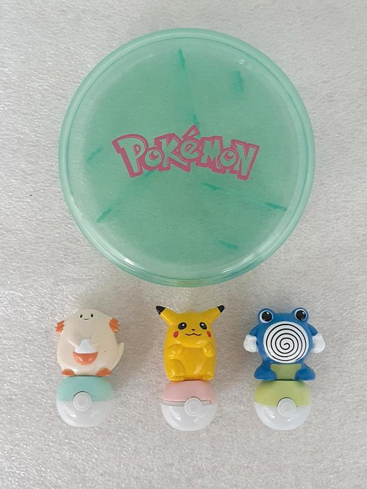 Pokémon stempelset (Tomy, Nintendo, 1997), Collections, Jouets miniatures, Utilisé, Enlèvement ou Envoi