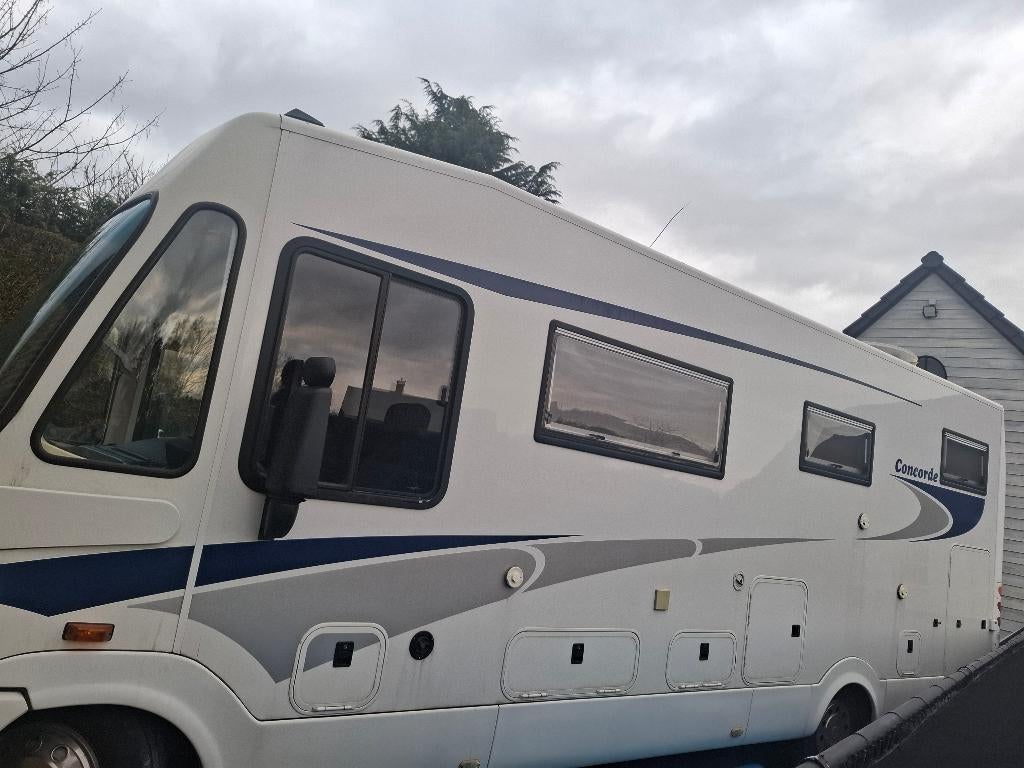 Concorde mobilehome, Ophalen, Gebruikt