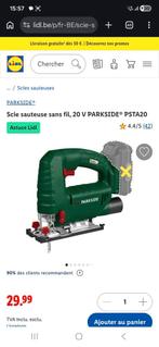 Scie sauteuse sans fil de Lidl, Scie sauteuse