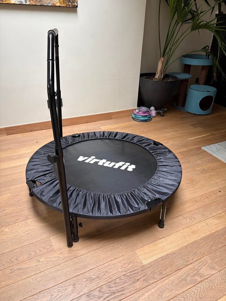 VirtuFit Opvouwbare Fitness Trampoline 100 cm, Ophalen, Zo goed als nieuw