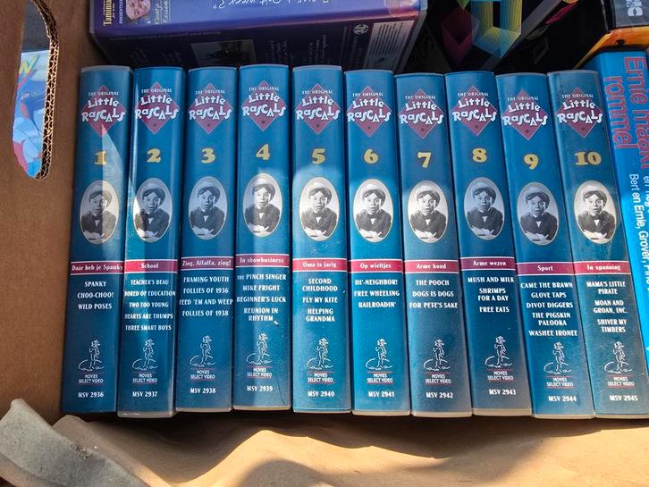 The Original Little Rascals VHS Collectie (10 banden), Cd's en Dvd's, VHS | Film, Ophalen